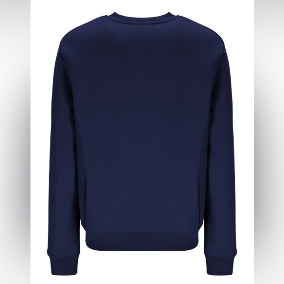 Unisex 1X FILA PREMIUM ESSENTIAL CREWNECK SWEATSHIRT NAVY Vintage - Picture 2 of 13
